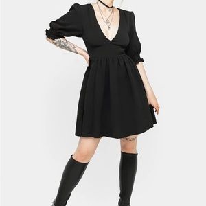 Divination Textured Mini Dress